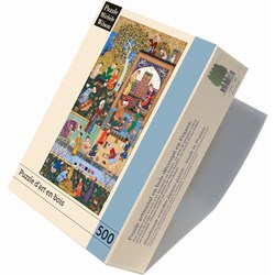 Puzzle Michele Wilson (A288-500) - "Persian Art, The School" - 500 pieces puzzle