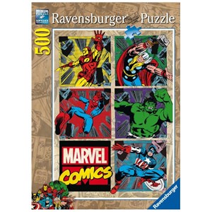 Ravensburger (14339) - "Avengers Adventures" - 500 pieces puzzle