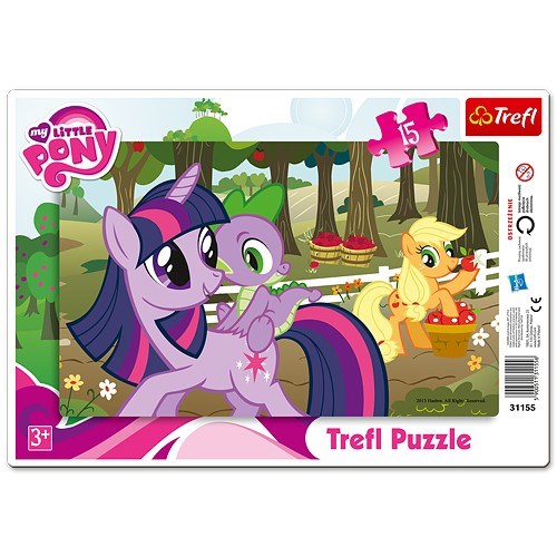 Trefl (31155) - "My Litle Pony" - 15 pieces puzzle