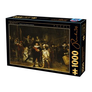 D-Toys (73792-1) - Rembrandt: "Night Watch" - 1000 pieces puzzle