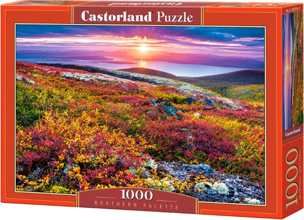 Castorland (C-103539) - "Northern Palette" - 1000 pieces puzzle
