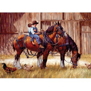 Cobble Hill (57165) - "Back to the Barn" - 1000 pieces puzzle