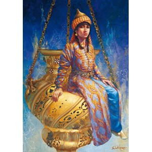 Educa (14723) - Kamil Aslanger: "Oil Lamp" - 500 pieces puzzle