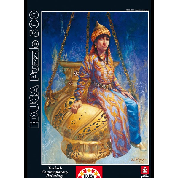 Educa (14723) - Kamil Aslanger: "Oil Lamp" - 500 pieces puzzle