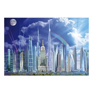 Educa (16287) - "Tall Buildings" - 1000 pieces puzzle