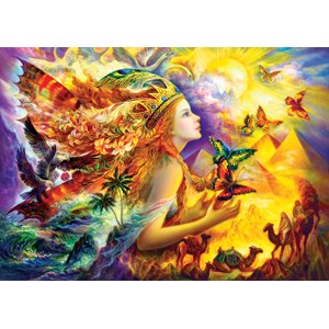 Art Puzzle (4356) - "Butterfly's Dream" - 1000 pieces puzzle
