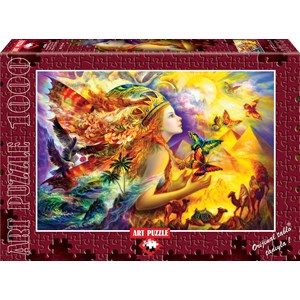 Art Puzzle (4356) - "Butterfly's Dream" - 1000 pieces puzzle
