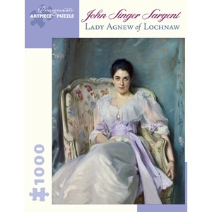 Pomegranate (AA866) - John Singer Sargent: "Lady Agnew Of Lochnaw" - 1000 pieces puzzle