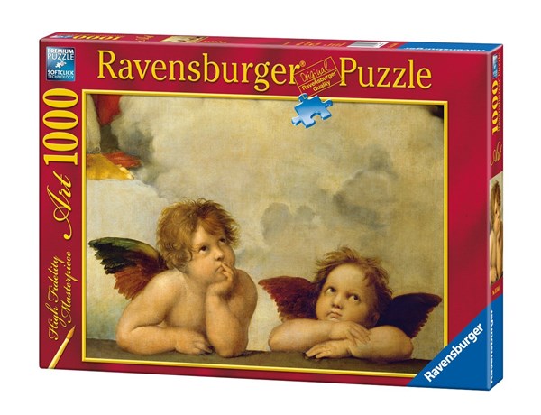 Ravensburger (15544) - Raphael: "Cherubs" - 1000 pieces puzzle