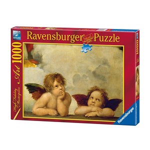 Ravensburger (15544) - Raphael: "Cherubs" - 1000 pieces puzzle