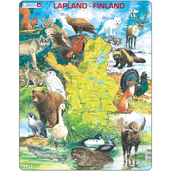 Larsen (K58) - "Finland" - 75 pieces puzzle