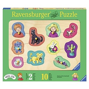 Ravensburger (03680) - "Karsten and Petra" - 10 pieces puzzle