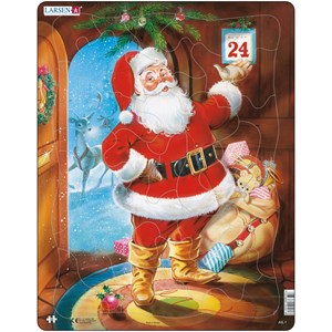 Larsen (JUL1) - "Santa Claus The 24Th" - 33 pieces puzzle