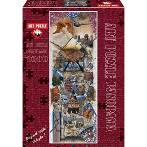 Art Puzzle (4433) - "An Istanbul Story" - 1000 pieces puzzle