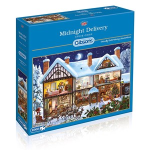 Gibsons (G6155) - Steve Crisp: "Midnight Delivery" - 1000 pieces puzzle