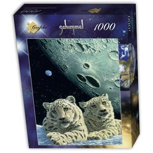 Grafika (T-00422) - Schim Schimmel, William Schimmel: "Lair of the Snow Leopard" - 1000 pieces puzzle