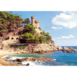 Castorland (C-100774) - "Lloret de Mar, Spanish Coast" - 1000 pieces puzzle