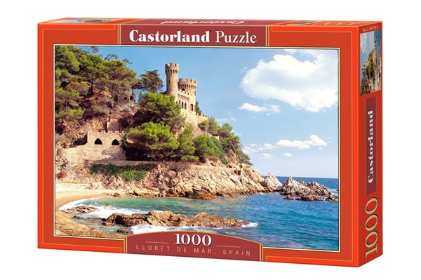 Castorland (C-100774) - "Lloret de Mar, Spanish Coast" - 1000 pieces puzzle