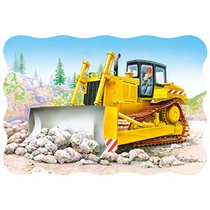 Castorland (3327) - "Bulldozer" - 30 pieces puzzle