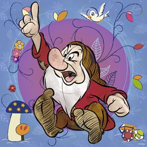 Ravensburger (15239) - "Grumpy" - 500 pieces puzzle