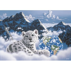 Grafika (T-00389) - Schim Schimmel, William Schimmel: "Bed of Clouds" - 1000 pieces puzzle