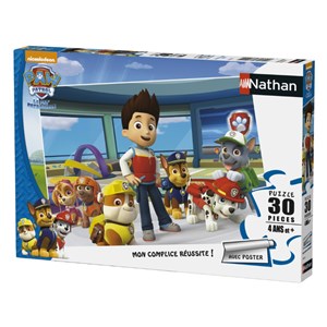Nathan (86354) - "Paw Patrol" - 30 pieces puzzle