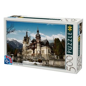 D-Toys (63052-RM01) - "Romania, Peles Castle" - 500 pieces puzzle