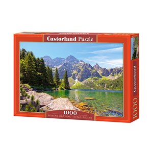 Castorland (C-102235) - "Morskie Oko Tatras Lake, Poland" - 1000 pieces puzzle
