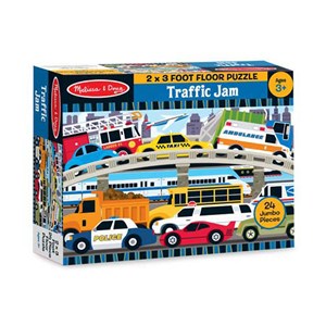Melissa and Doug (4421) - "Traffic Jam" - 24 pieces puzzle