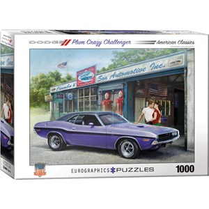 Eurographics (6000-0985) - Greg Giordano: "Plum Crazy Challenger" - 1000 pieces puzzle