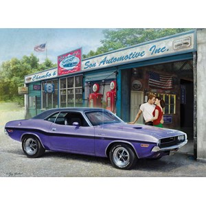 Eurographics (6000-0985) - Greg Giordano: "Plum Crazy Challenger" - 1000 pieces puzzle