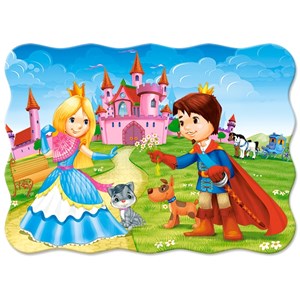 Castorland (B-03518) - "The Princess Couple" - 30 pieces puzzle