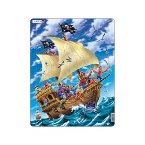 Larsen (US9) - "Pirates Celebrating a Succesfull Raid" - 30 pieces puzzle