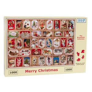 The House of Puzzles (3657) - "Merry Christmas" - 1000 pieces puzzle