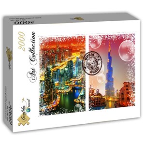 Grafika (T-00237) - "Dubai" - 2000 pieces puzzle