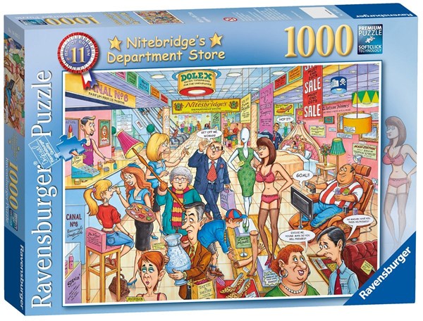 Ravensburger (19435) - "The Department Store" - 1000 pieces puzzle