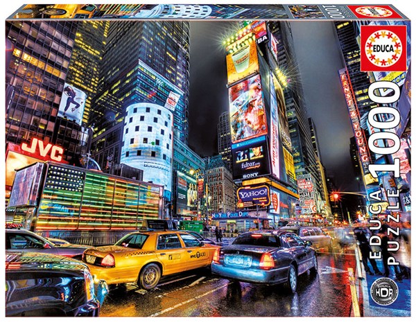 Educa (15525) - "Times Square, New York" - 1000 pieces puzzle