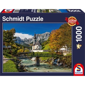 Schmidt Spiele (58225) - "Ramsau" - 1000 pieces puzzle