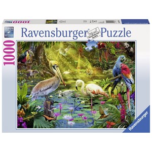 Ravensburger (19673) - "Bird Paradise" - 1000 pieces puzzle