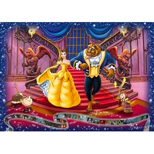 Ravensburger (19746) - "Beauty and the Beast" - 1000 pieces puzzle