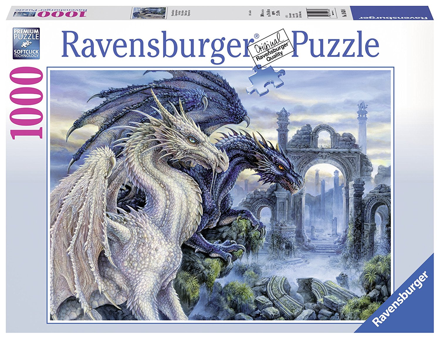 NEW high quality Ravensburger Dragon Castle 1000 Pc Puzzle