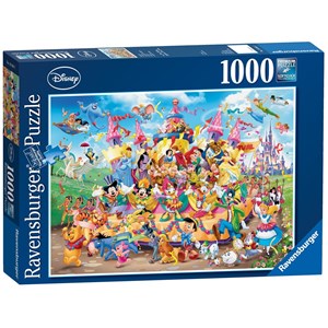 Ravensburger (19383) - "Disney Carnival" - 1000 pieces puzzle