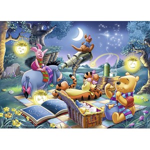 Ravensburger (15875) - "Winnie the Pooh, Star Gazing" - 1000 pieces puzzle