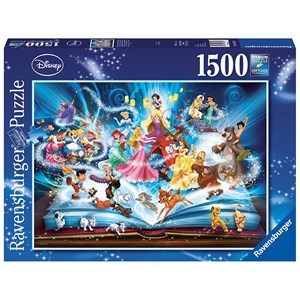 Ravensburger (16318) - "Magical Fairy Tale Book" - 1500 pieces puzzle