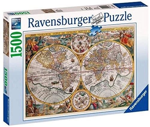 Ravensburger (16381) - "Historical map" - 1500 pieces puzzle