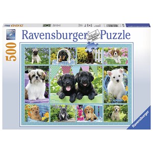 Ravensburger (14708) - "Pruning Dogs" - 500 pieces puzzle
