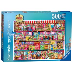 Ravensburger (14653) - Aimee Stewart: "The Sweet Shop" - 500 pieces puzzle