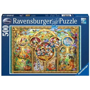 Ravensburger (14183) - "Disney Family" - 500 pieces puzzle