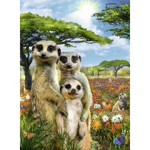 Ravensburger (14744) - "Suricates" - 500 pieces puzzle