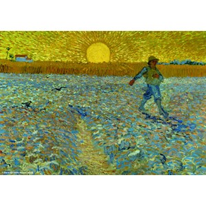 PuzzelMan (05087) - Vincent van Gogh: "The sower" - 1000 pieces puzzle